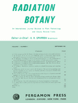Go to journal home page - Radiation Botany